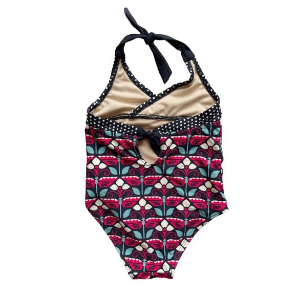 Tea Collection Halter Swimsuit Size 3 - Picture 3 of 4